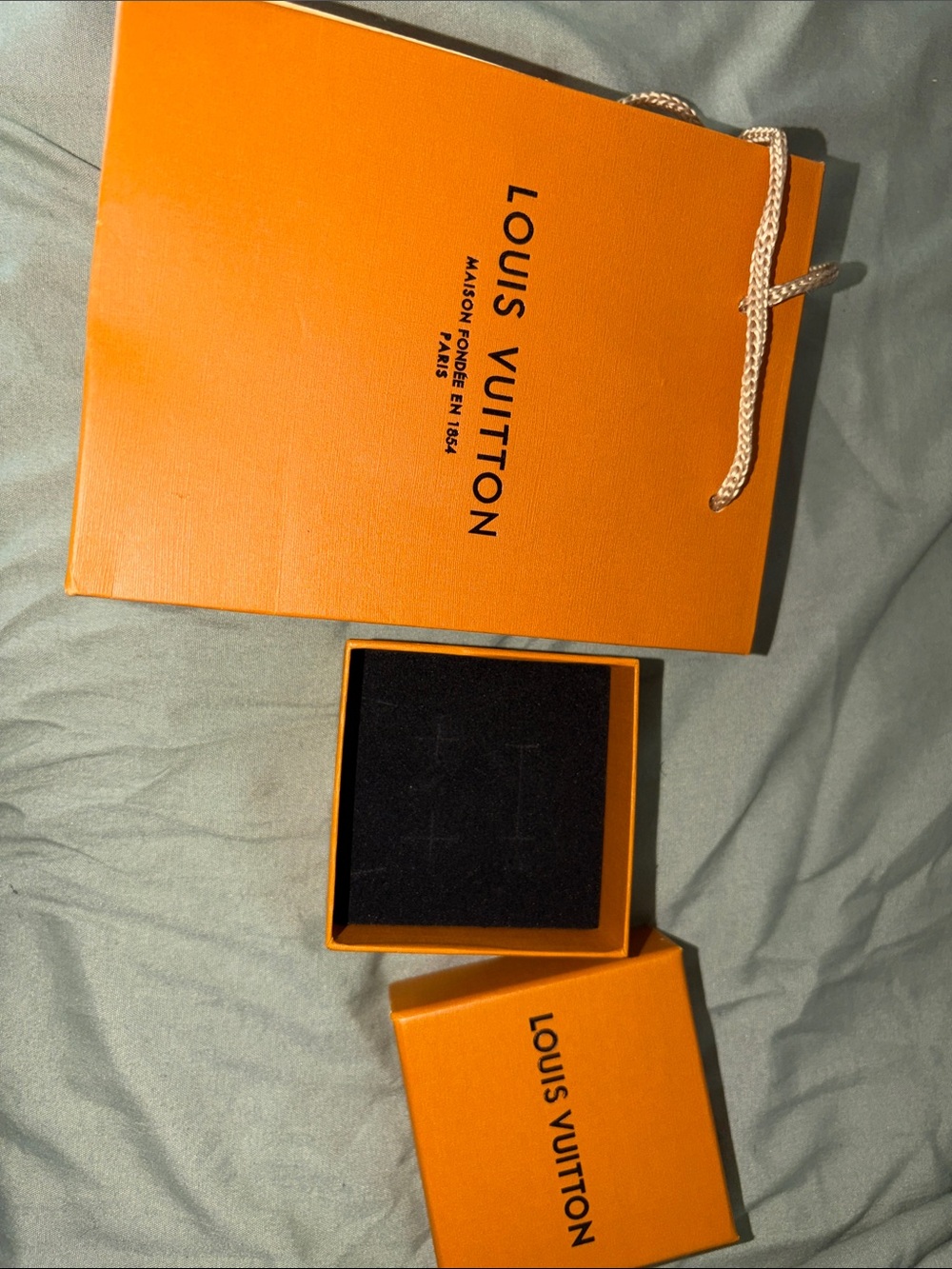 Louis Vuitton Orange Gift Box Set - Men Accessories Packaging